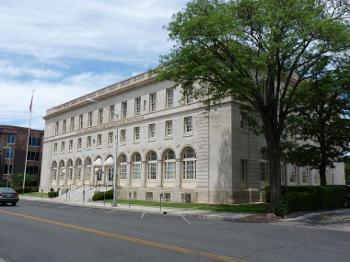 Exterior of the Wayne Aspinall Courthouse